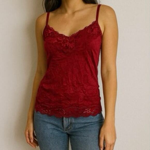 Vintage Dressbarn Lot of Three Lace Cami Tops y2k Fairy Coquette - Picture 10 of 14